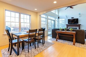 Interior - Lakefront Oasis in the Pocono Mountains with Hot Tub + Views (Long Pond)