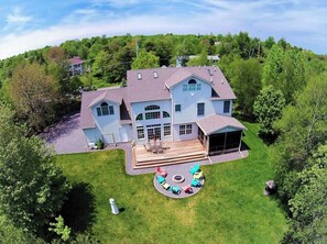Exterior - Lakefront Oasis in the Pocono Mountains with Hot Tub + Views (Long Pond)
