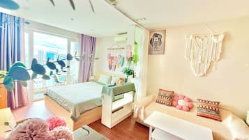 Standard Apartment, Balcony, City View