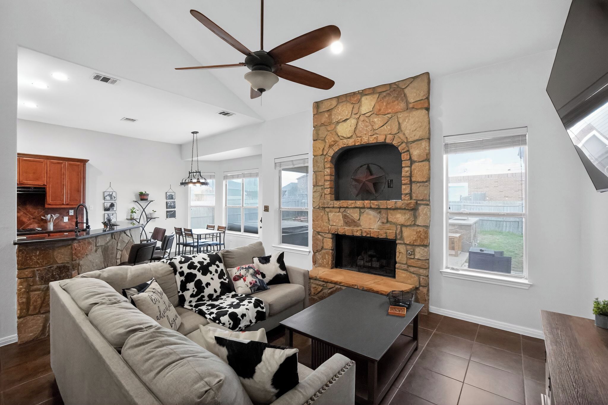 Área de sala de estar