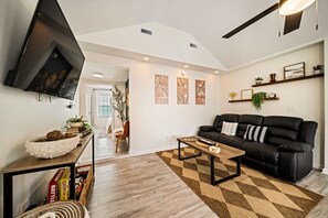 Living area - NEW! Boho Bungalow (Carolina Beach)