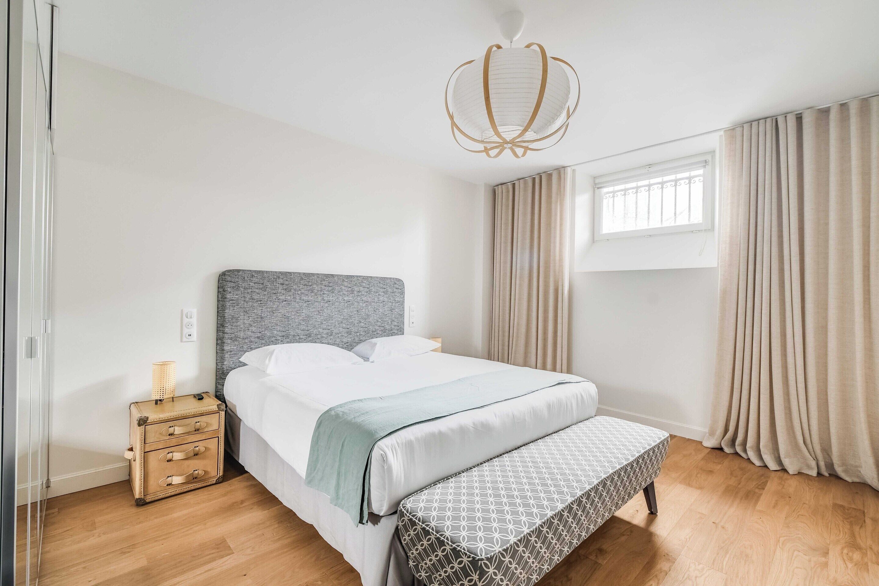 Apartment | 1 Schlafzimmer, laptopgeeigneter Arbeitsplatz, Bügeleisen/Bügelbrett