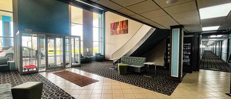 Sala de estar en el lobby