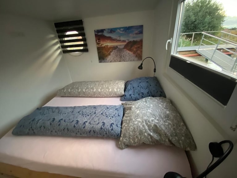 Modern, Dog-friendly Houseboat On The Wangermeer With Roof Terrace, Lake View, Sup, Bathing Access And Air Conditioning - Ideal For A Relaxing Vacation With Family, Friends Or As A Couple. - Wangerland