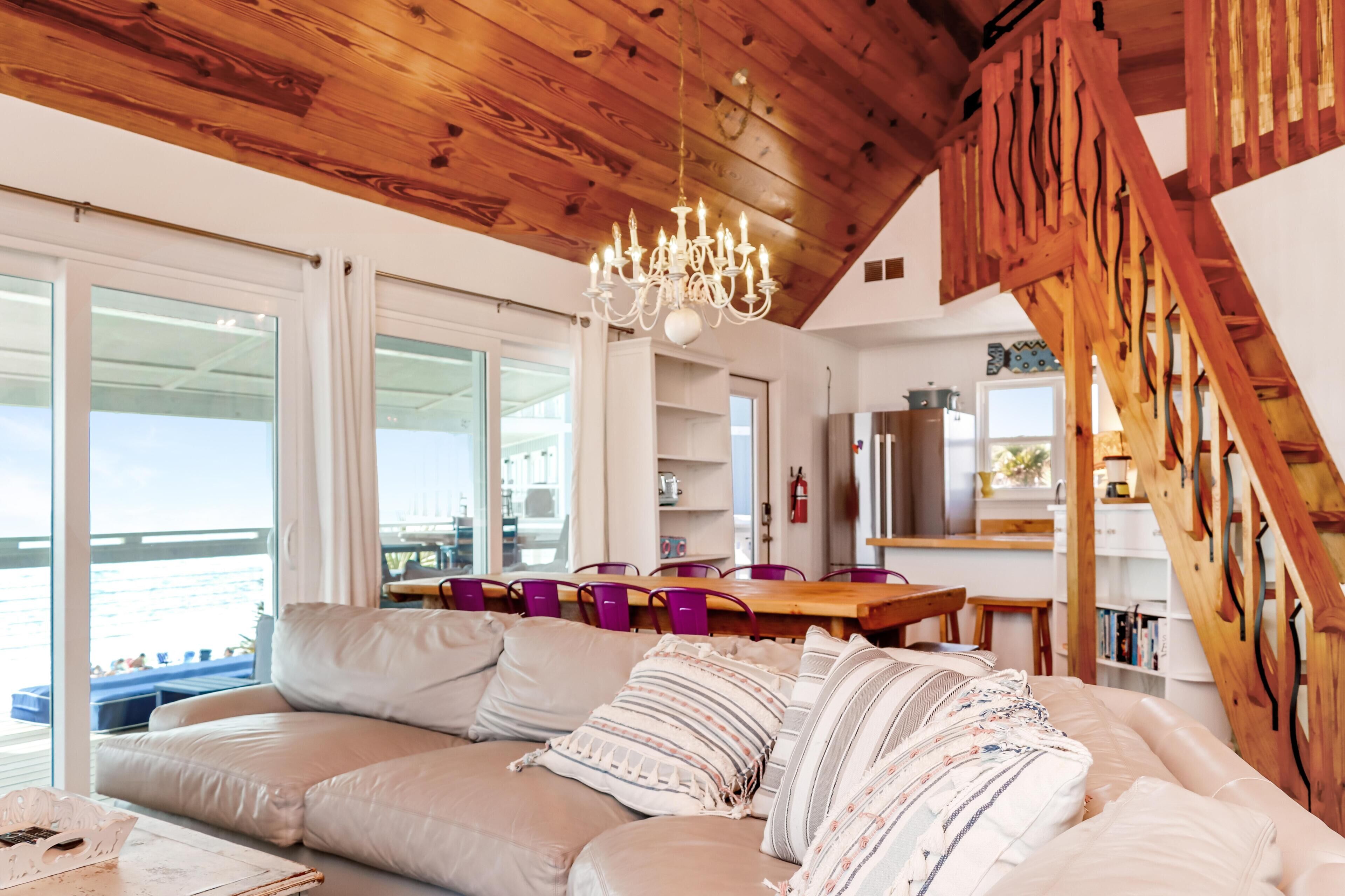 House, Multiple Beds (Antilles Beach Cottage/ No Smoking Al) | Living area