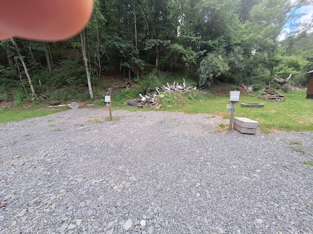 Property grounds. Tremendous camp site in Glenville perfect for outdoor .55 acres of woods. W