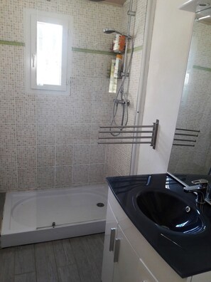 Shower, hair dryer, towels, soap - Detached poolhouse with swimming pool near TGV station and freeway. (Draguignan)