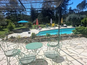 Pool - Detached poolhouse with swimming pool near TGV station and freeway. (Draguignan)