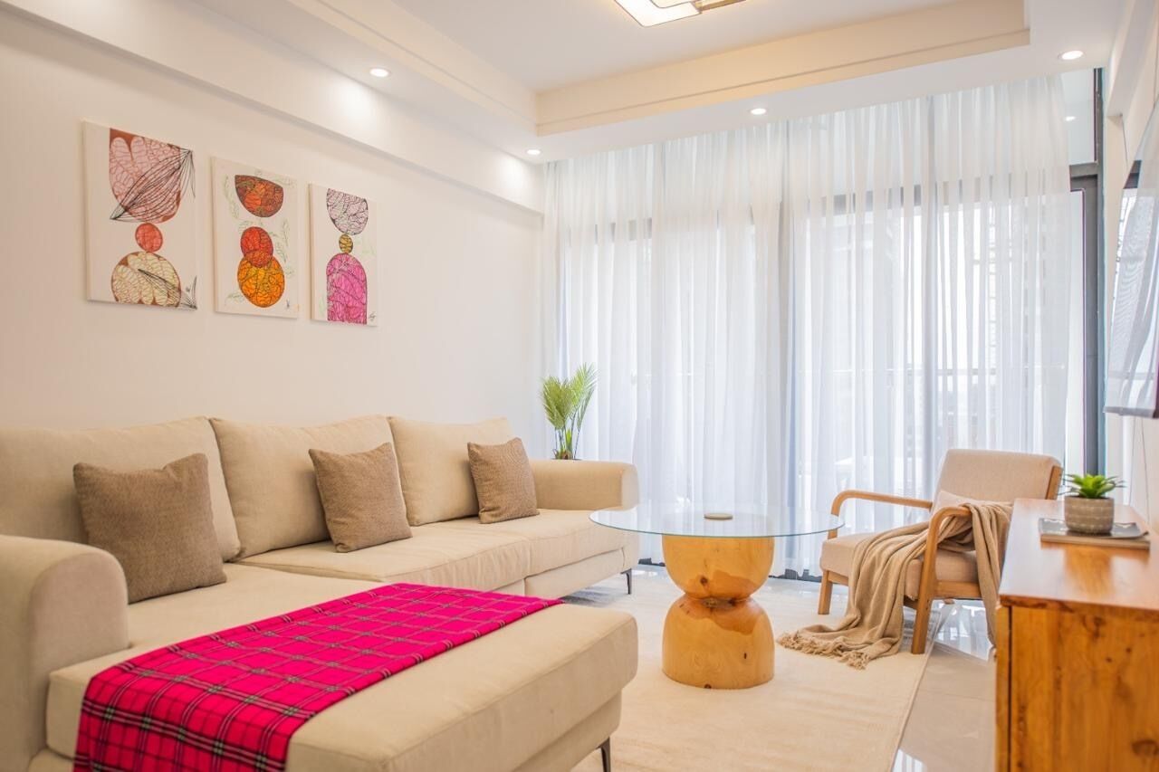 デラックス アパートメント シティビュー | リビング エリア