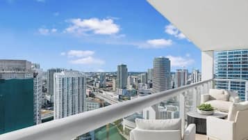 Penthouse Superior - 2 sovrum - havsutsikt | Balkongutsikt