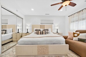 3 habitaciones, escritorio, tabla de planchar con plancha y wifi gratis 