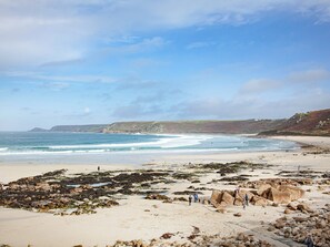Beach - Shark Fin completely has the wow factor. (Sennen)