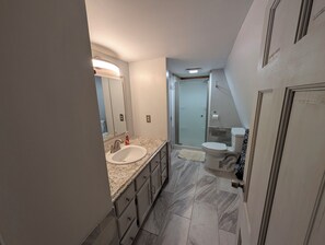 Shower, towels, toilet paper - Lake House getaway!!! 2-bedroom Cayuga Lake, lake front property! (Seneca Falls)