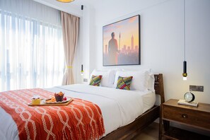 Deluxe-Apartment, Stadtblick