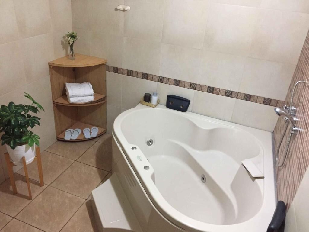 Deluxe-dobbeltværelse - badekar | Badeværelse