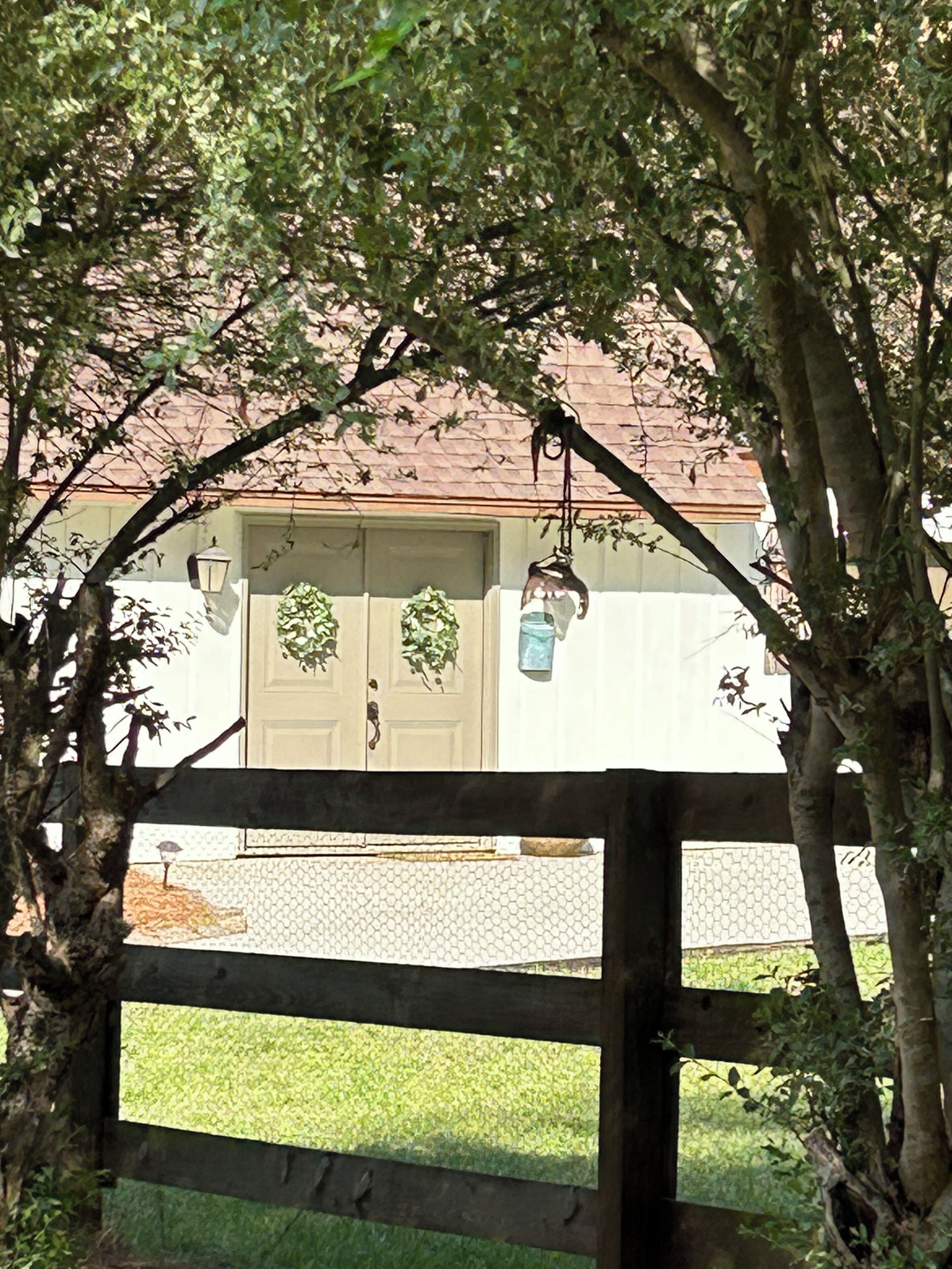 Enceinte de l’hébergement