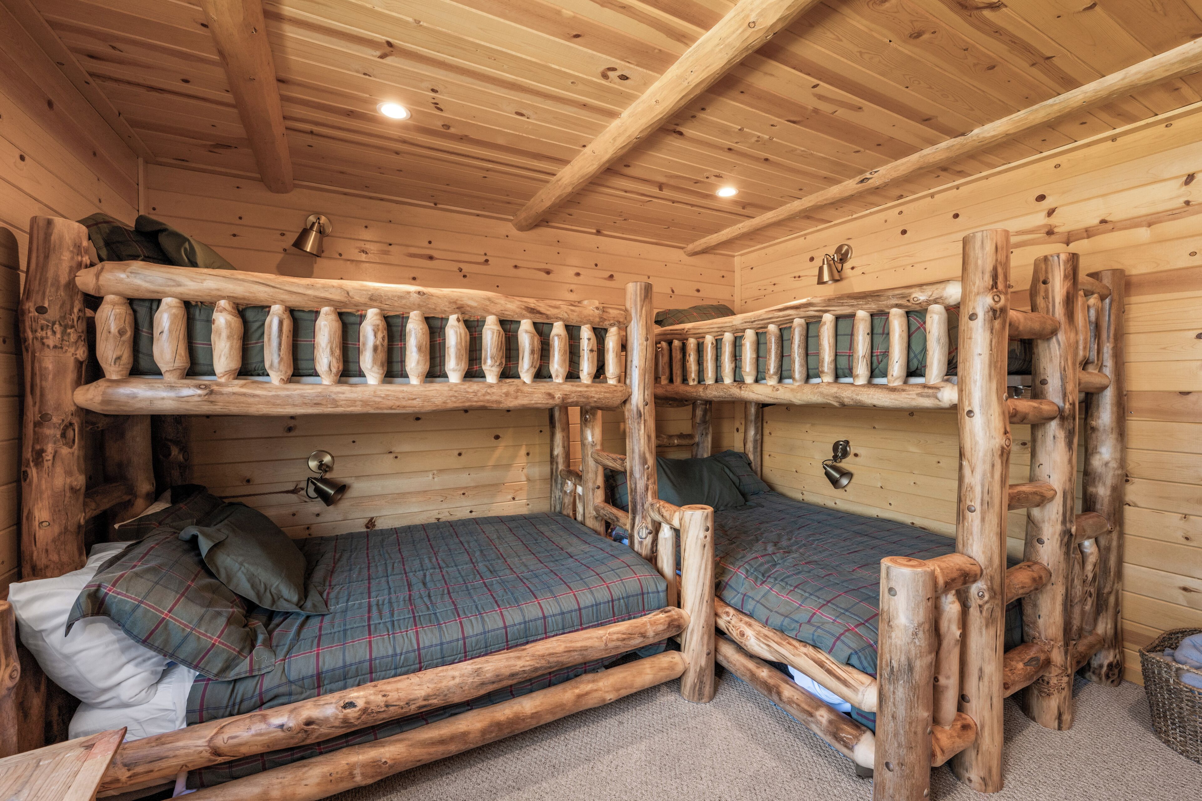 Cabana básico, vista para a montanha