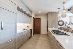 Private kitchen - New luxury villa in Punta de Mita (Punta de Mita)