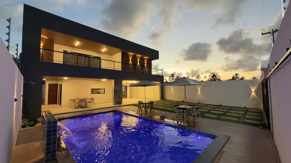 Chalet | Pool - Casa-6 Qrts-Piscina E Area Gourmet-SH144 (Porto de Pedras)