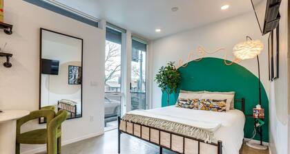Modern Artist Loft | Canvases, Coffee & Comfort