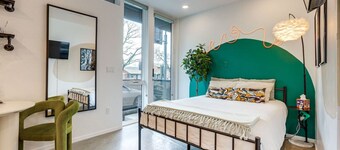 Modern Artist Loft | Canvases, Coffee & Comfort