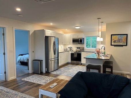 Interior. Gracious two bedroom just minutes to Middlebury!