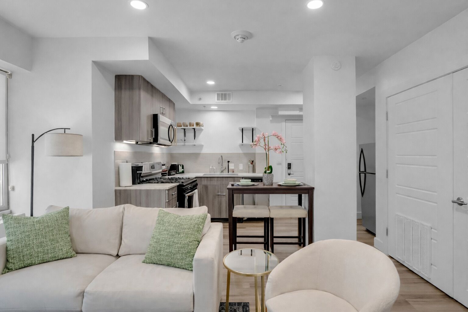 Apartamento conforto, 1 cama Queen, para não fumantes, cozinha | Parte interna