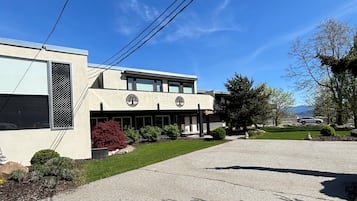 Majoituspaikan julkisivu