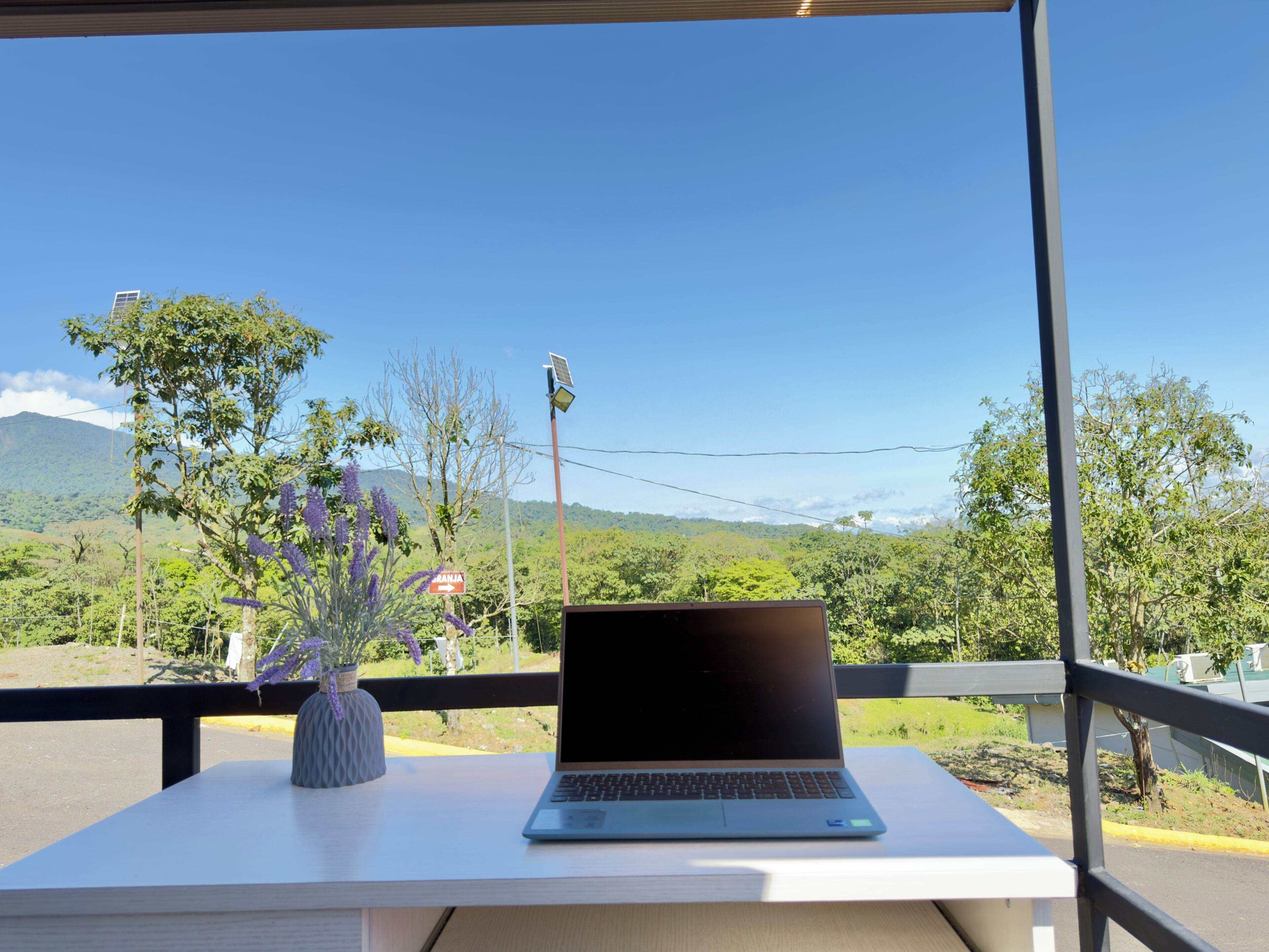 Bungalow, pemandangan gunung | Teras/patio