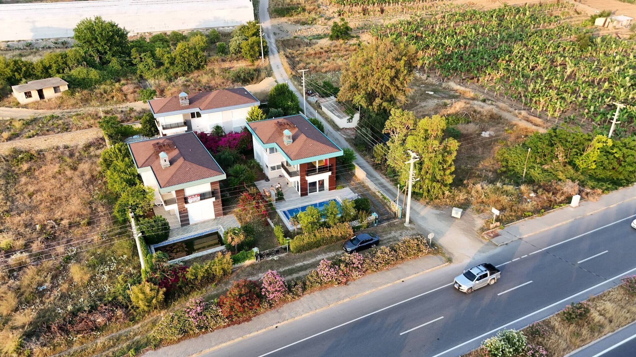 Biệt thự, 3 phòng ngủ, ban công | Ngoại thất