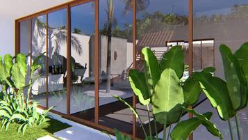 Enceinte de l’hébergement