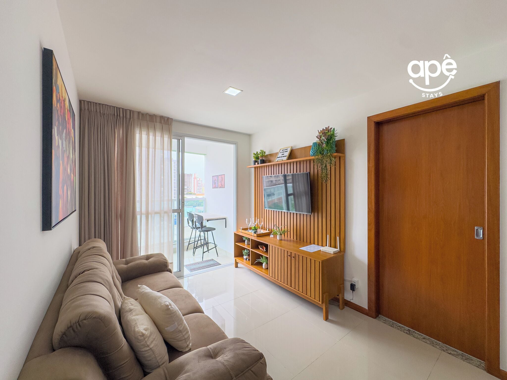 Appartamento City | Area soggiorno | Smart TV