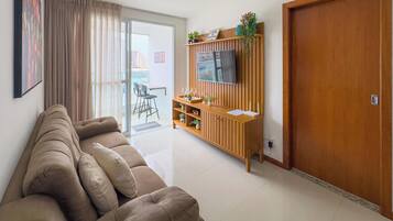 City Apartment | Living area | Smart TV