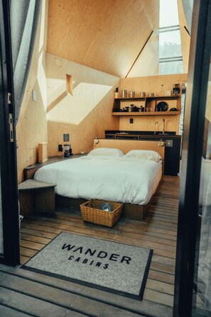 Chalet rustique Confort, patio, vue sur la montagne