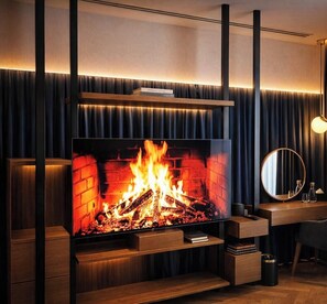 デラックス ダブルルーム バルコニー シティビュー | 内装