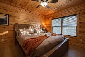 Room - NEW! Cozy 2BR Cabin w/PT, Hot Tub, & Pool Access (Sevierville)