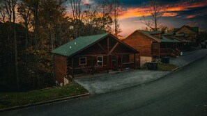 Exterior - NEW! Cozy 2BR Cabin w/PT, Hot Tub, & Pool Access (Sevierville)