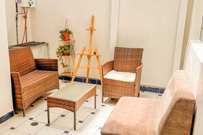 Family Quadruple Room | Living area - Casona de San Agustin (Cusco)