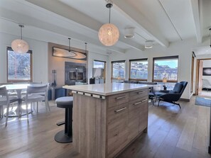 Interior - The Plaza 233 | Walk to CBMR Lifts | 2 Hot Tubs+Sauna | 3BR Sleeps 6 (Crested Butte)