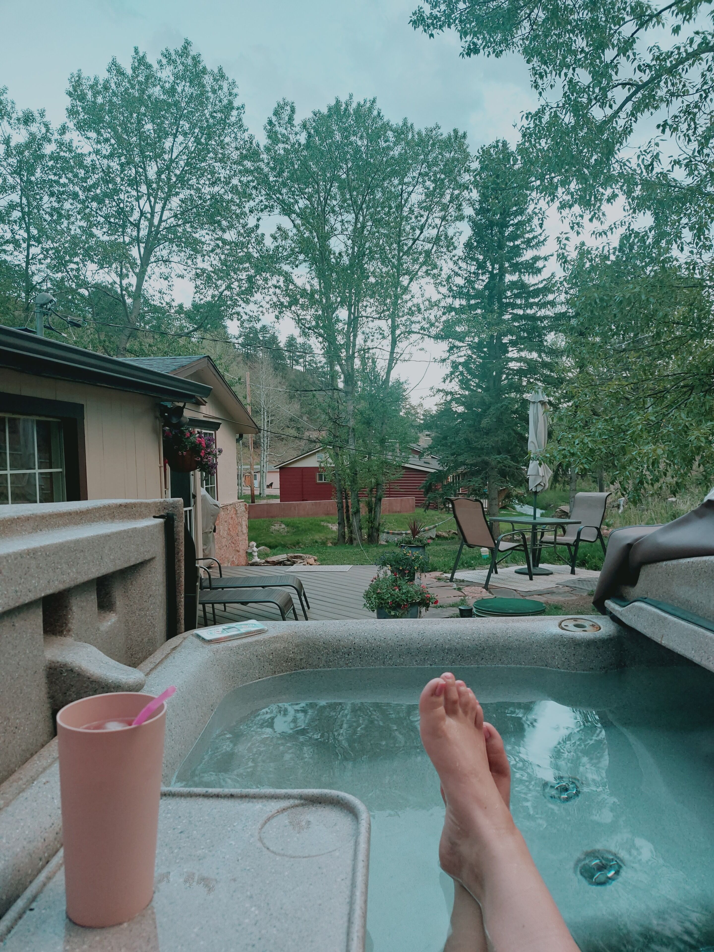 Bañera de hidromasaje exterior