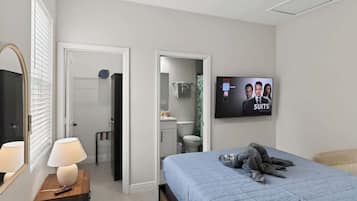 1 bedroom, iron/ironing board, free WiFi, bed sheets