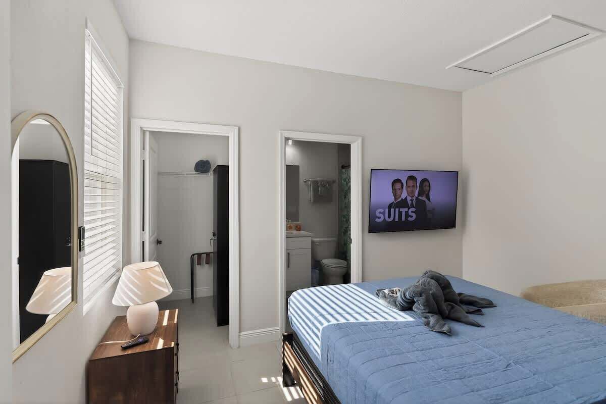 1 bedroom, iron/ironing board, free WiFi, bed sheets