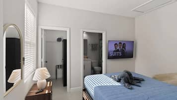 1 bedroom, iron/ironing board, free WiFi, bed sheets