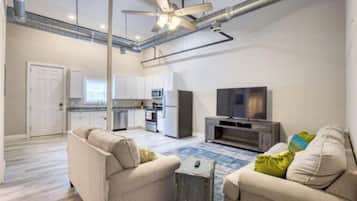 Appartement, 1 chambre | Coin séjour