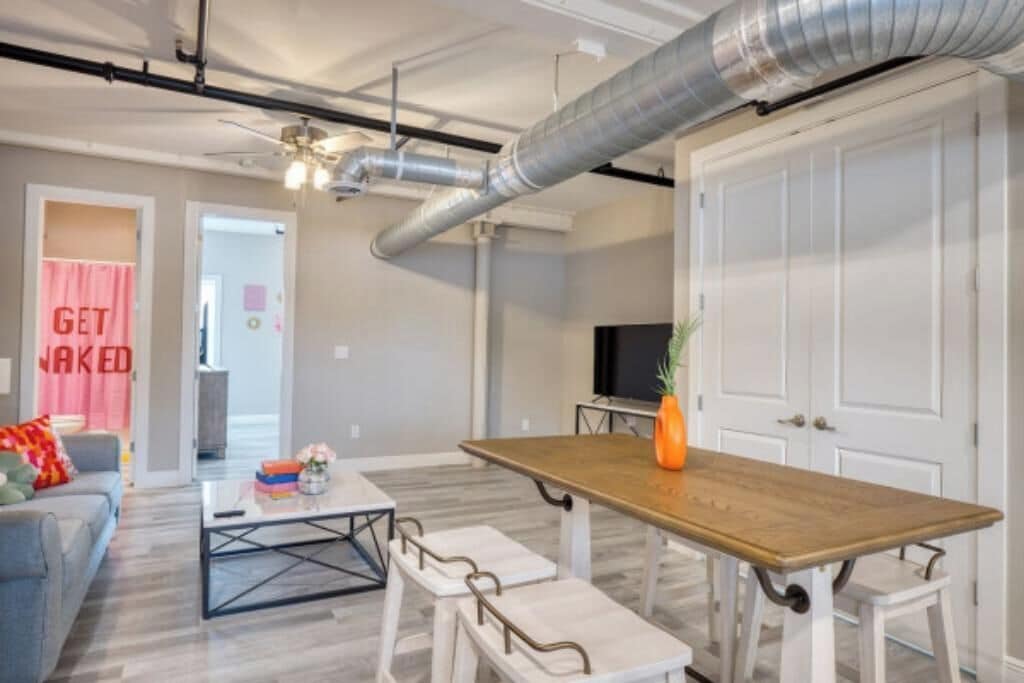 Appartement, 1 chambre, vue ville | Coin séjour