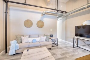 Appartement, 1 slaapkamer, uitzicht op de stad | Woonruimte