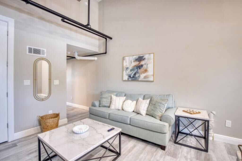 Apartment, 1 Schlafzimmer, Stadtblick | Wohnbereich