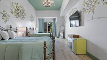 Suite, 2 queensize bedden, terras | Gratis wifi