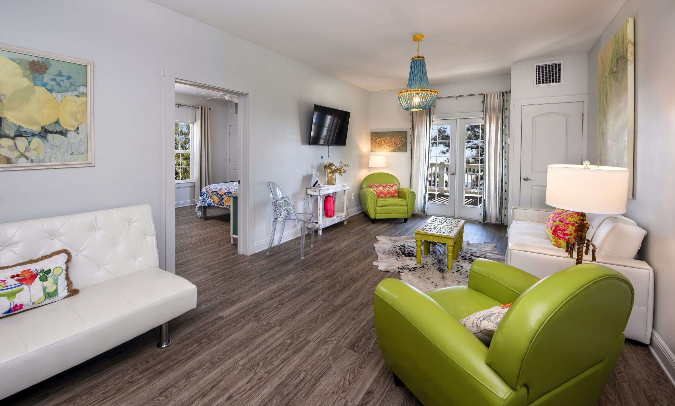 Suite, 1 King Bed, Balcony, Beach View