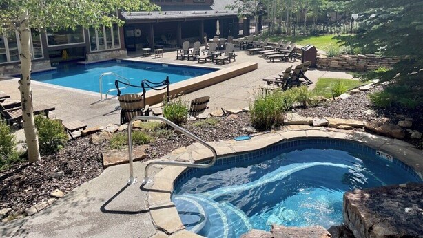 Pool - Resort studio condo 1/2 mile from Main Street in Breckenridge (Breckenridge)